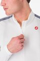 CASTELLI Cycling winter long sleeve jersey - PURO 4 - white