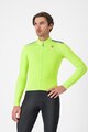 CASTELLI Cycling winter long sleeve jersey - PURO 4 - light green