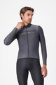 CASTELLI Cycling winter long sleeve jersey - APICE - grey