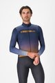 CASTELLI Cycling winter long sleeve jersey - APICE - blue