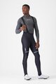 CASTELLI Cycling long bib trousers - POLARE 4 - black