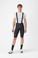CASTELLI Cycling bib shorts - OMLOOP THERMAL - black