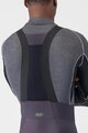 CASTELLI Cycling long bib trousers - UNLIMITED - grey