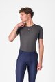 CASTELLI Cycling short sleeve t-shirt - MEDIO BASE LAYER - grey