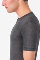 CASTELLI Cycling short sleeve t-shirt - MEDIO BASE LAYER - grey