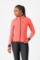 CASTELLI Cycling thermal jacket - UNLIMITED W - pink