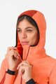 CASTELLI Cycling thermal jacket - UNLIMITED W - orange/red
