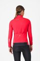 CASTELLI Cycling thermal jacket - ALPHA 150 W - red