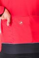 CASTELLI Cycling thermal jacket - ALPHA 150 W - red