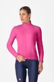 CASTELLI Cycling thermal jacket - ESPRESSO AIR W - pink