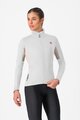 CASTELLI Cycling thermal jacket - ENTRATA 2 W - white