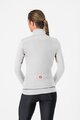 CASTELLI Cycling thermal jacket - ENTRATA 2 W - white