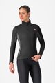 CASTELLI Cycling thermal jacket - ENTRATA 2 W - black