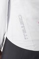 CASTELLI waterproof jacket - EMERGENCY 3 W RAIN - white