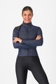 CASTELLI Cycling winter long sleeve jersey - SFIDA 3 - blue