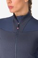 CASTELLI Cycling winter long sleeve jersey - SFIDA 3 - blue