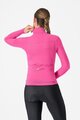 CASTELLI Cycling winter long sleeve jersey - SFIDA 3 - pink
