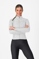 CASTELLI Cycling winter long sleeve jersey - SFIDA 3 - silver
