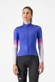 CASTELLI Cycling winter long sleeve jersey - CORSO THERMAL - purple