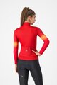 CASTELLI Cycling winter long sleeve jersey - CORSO THERMAL - red