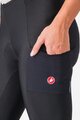 CASTELLI Cycling long bib trousers - UNLIMITED W DT - black