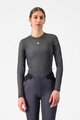 CASTELLI Cycling long sleeve t-shirt - FLANDERS 2 WARM W - grey