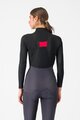 CASTELLI Cycling long sleeve t-shirt - FLANDERS 2 WARM W - black