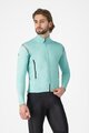 CASTELLI Cycling thermal jacket - PERFETTO ROS 3 - light blue