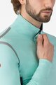 CASTELLI Cycling thermal jacket - PERFETTO ROS 3 - light blue