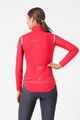 CASTELLI Cycling thermal jacket - PERFETTO ROS 3 W - red