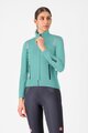 CASTELLI Cycling thermal jacket - PERFETTO ROS 3 W - light blue