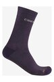 CASTELLI Cyclingclassic socks - DICIOTTO SOFT MERINO W - purple