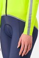 CASTELLI waterproof jacket - ULTRA W RAIN CAPE - green