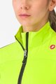 CASTELLI waterproof jacket - ULTRA W RAIN CAPE - green