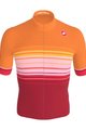 CASTELLI Cycling short sleeve jersey - SQUADRA GUEST DESIGNER A019 - orange/red