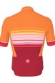 CASTELLI Cycling short sleeve jersey - SQUADRA GUEST DESIGNER A019 - orange/red