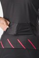 CASTELLI Cycling short sleeve jersey - FREE SPEED 2W RACE - black/pink