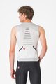 CASTELLI Cycling sleeveless jersey - FREE SPEED 3 TOP - white