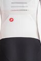 CASTELLI Cycling skinsuit - FREE SANREMO 3 W SUIT SHORT SLEEVE - white/silver/black