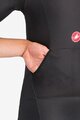 CASTELLI Cycling skinsuit - CORE TRI W SUIT SHORT SLEEVE - black