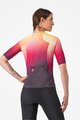 CASTELLI Cycling short sleeve jersey - FREE SPEED 3 W RACE TOP - multicolour