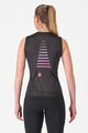 CASTELLI Cycling sleeveless jersey - FREE SPEED 3 W TOP - black