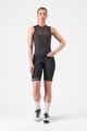 CASTELLI Cycling sleeveless jersey - FREE SPEED 3 W TOP - black