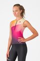 CASTELLI Cycling sleeveless jersey - FREE SPEED 3 W TOP - multicolour