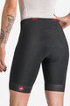 CASTELLI Cycling shorts without bib - TRI W SHORT - black