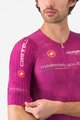 CASTELLI Cycling short sleeve jersey - GIRO 108 RACE 8S - purple