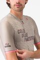 CASTELLI Cycling short sleeve jersey - GIRO COLLE DELLE FINESTRE - beige