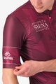 CASTELLI Cycling short sleeve jersey - GIRO SIENA - bordeaux