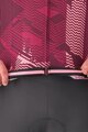 CASTELLI Cycling short sleeve jersey - GIRO SIENA - bordeaux