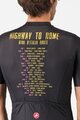 CASTELLI Cycling short sleeve jersey - GIRO HIGHWAY TO ROME - black